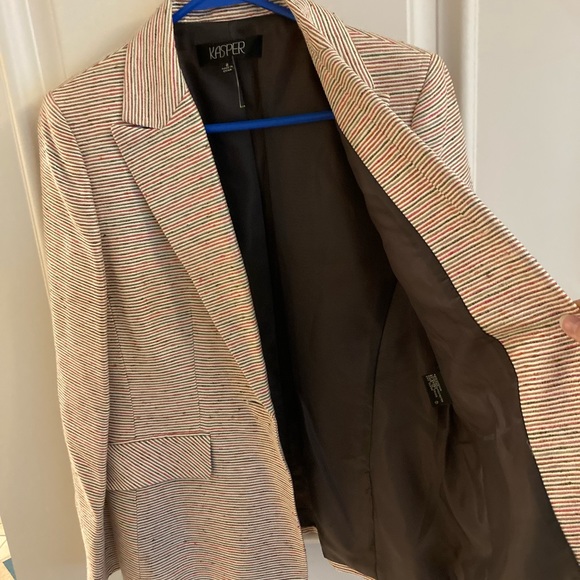 Kasper striped blazer with matching shell - Picture 6 of 13